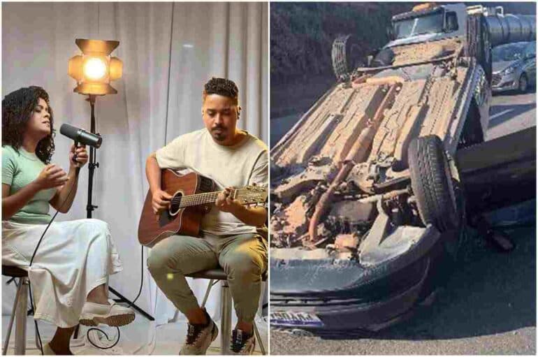 Diretor Musical de Kemilly Santos sofre grave acidente de carro