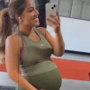 Gabriela Rocha comemora 36 semanas de gravidez do filho Levi